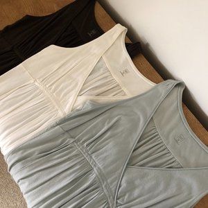 Gap Flowy top size medium - 3 for the price of 1! (teal, white & brown)